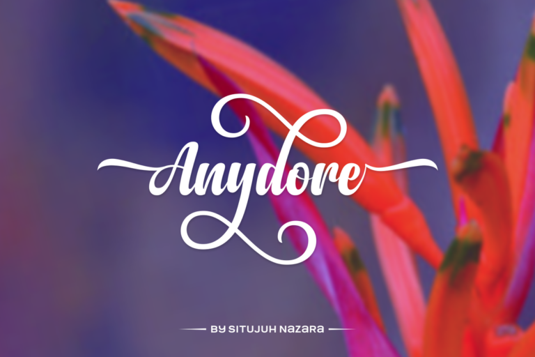 Anydore Font - Featured Image