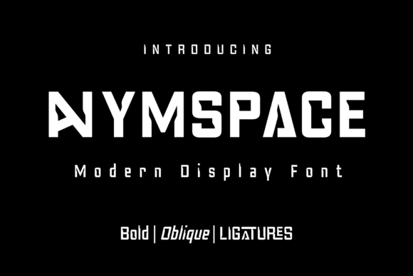 Anymspace Font - Featured Image