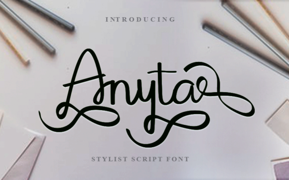 Anyta Font - Featured Image