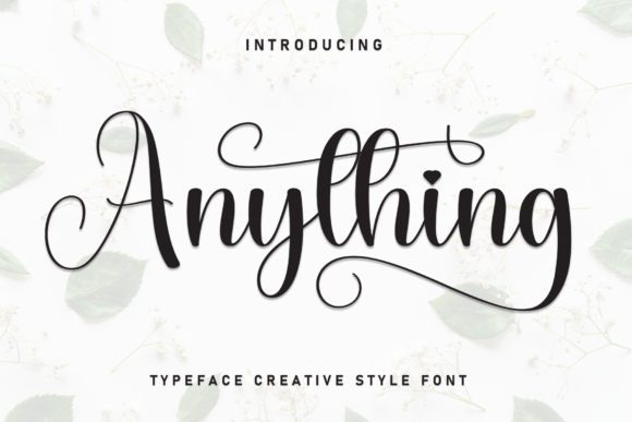 Anything Font - Featured Image