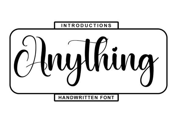 Anything Font - Featured Image