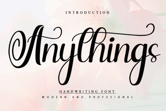 Anythings Font - Featured Image