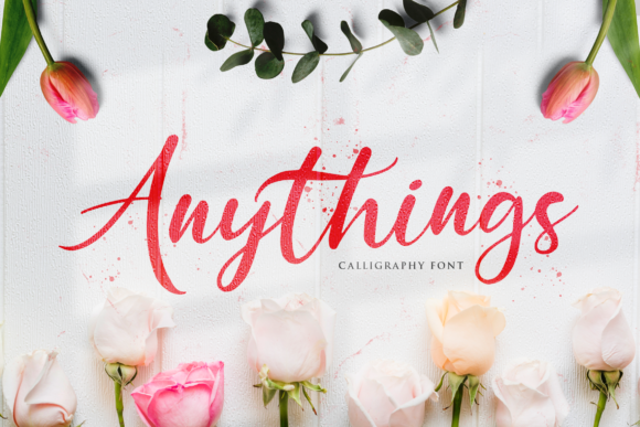 Anythings Font - Featured Image