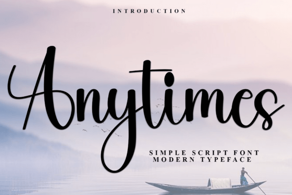 Anytimes Font Font - Featured Image
