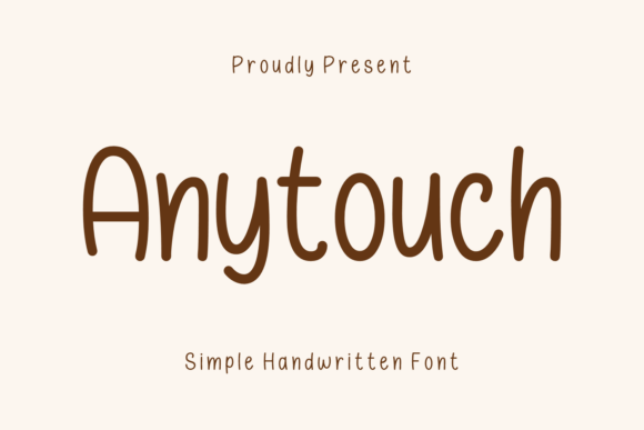 Anytouch Font - Featured Image