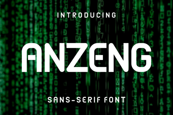 Anzeng Font - Featured Image