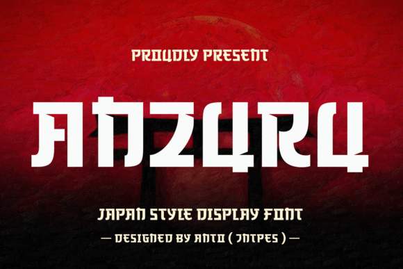 Anzuru Font - Featured Image