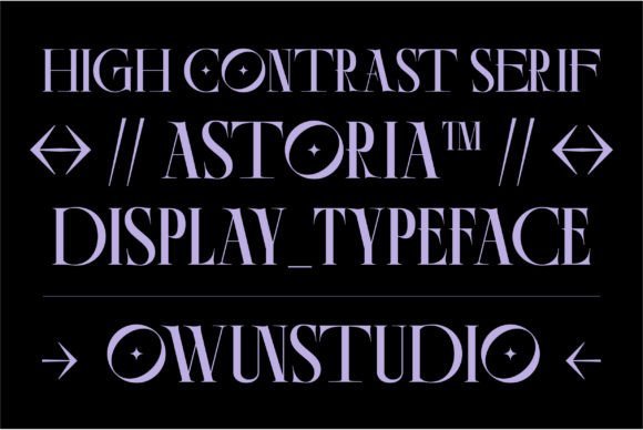 Ao Astoria Font - Featured Image