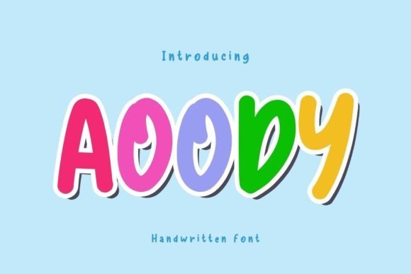 Aoody Font - Featured Image