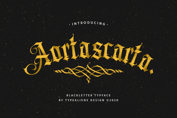 Aortascarta Font - Featured Image