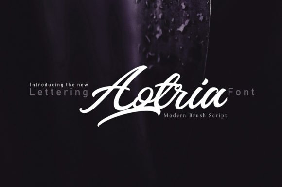 Aotria Font - Featured Image