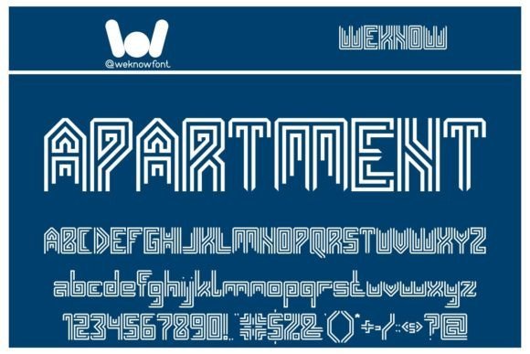 Apartment Font - Featured Image