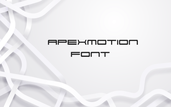 Apex Motion Font - Featured Image