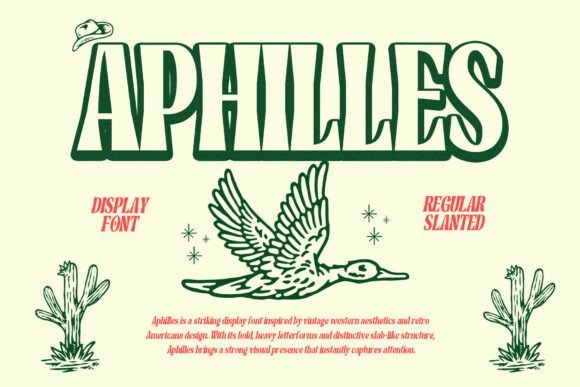 Aphilles Font - Featured Image