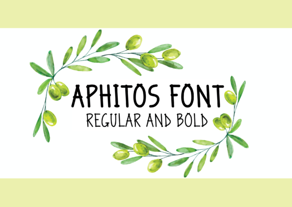 Aphitos Bundle Font - Featured Image
