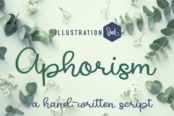 Aphorism Font - Featured Image
