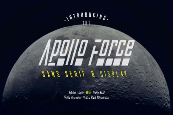 Apollo Force Font - Featured Image
