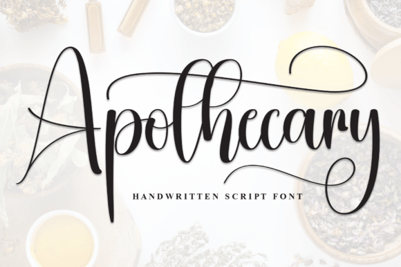 Apothecary Font - Featured Image