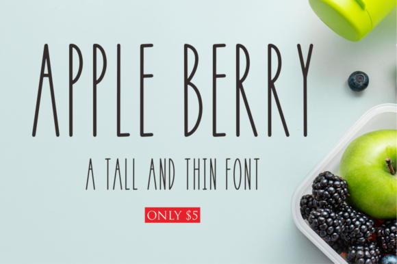 Apple Berry Font - Featured Image