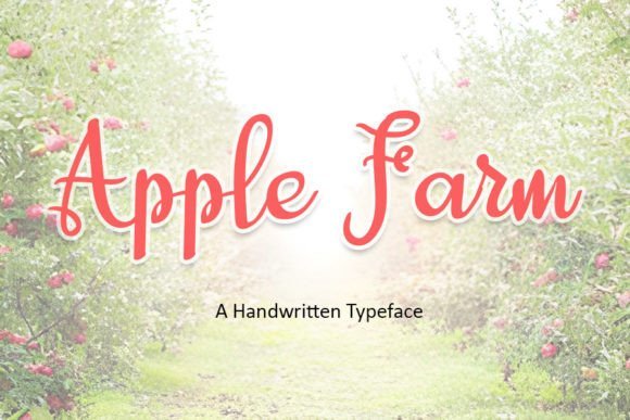 Apple Farm Font - Featured Image