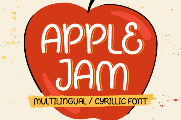 Apple Jam Font - Featured Image