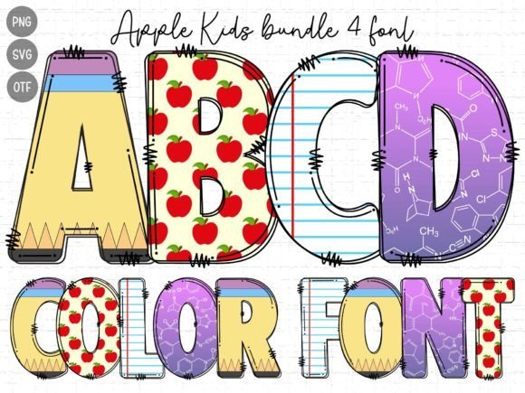 Apple Kids Font - Featured Image