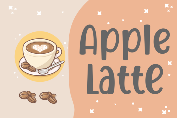 Apple Latte Font - Featured Image