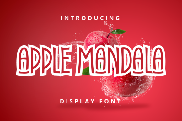 Apple Mandala Font - Featured Image