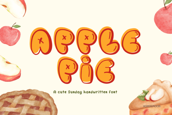 Apple Pie Font - Featured Image