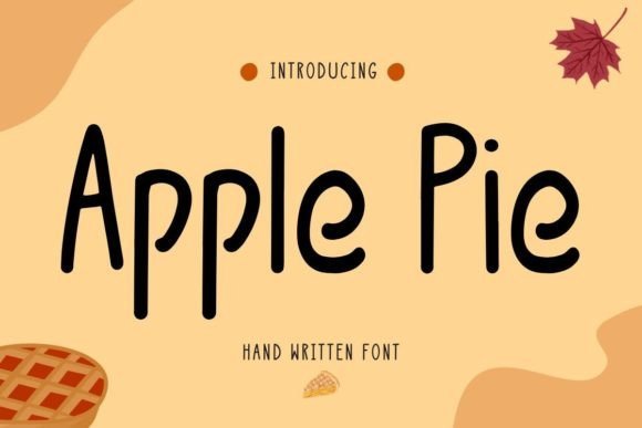 Apple Pie Font - Featured Image