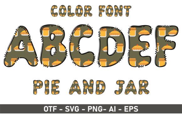 Apple Pie and Jar Font - Featured Image