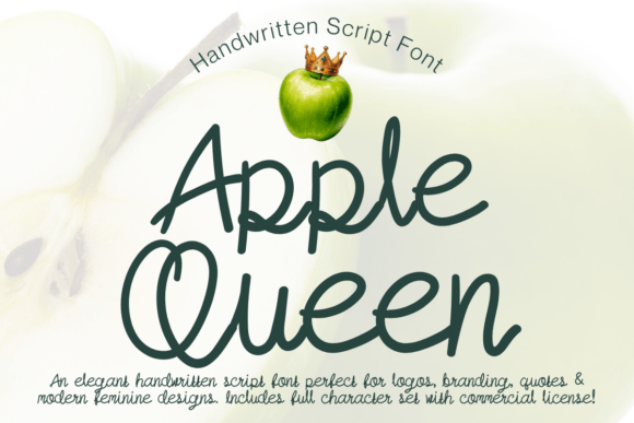Apple Queen Font - Featured Image