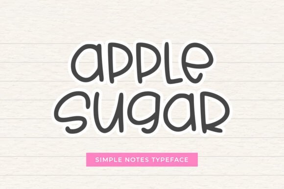 Apple Sugar Font - Featured Image