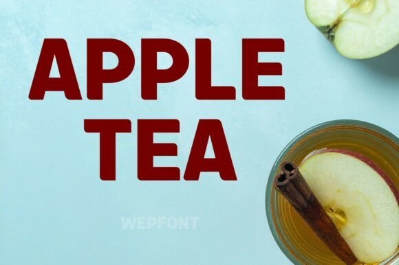 Apple Tea Font - Featured Image