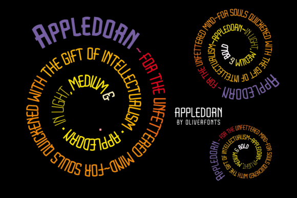 Appledorn Font - Featured Image