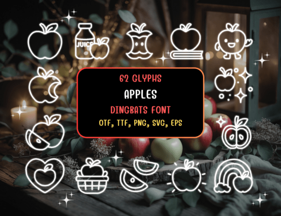 Apples Font - Featured Image