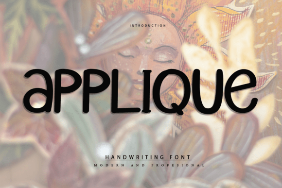 Applique Font - Featured Image