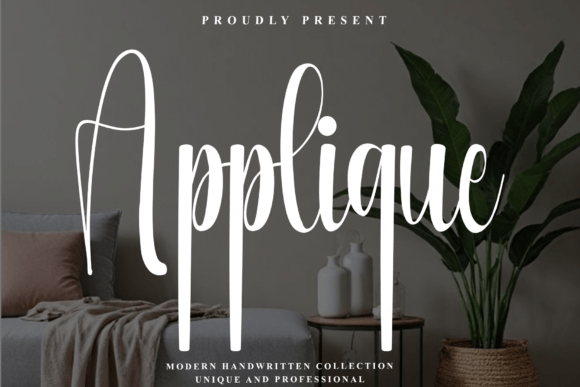 Applique Font - Featured Image