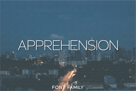 Apprehension Font - Featured Image
