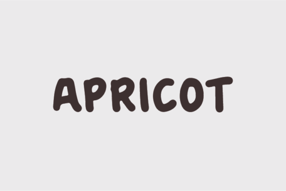 Apricot Font - Featured Image