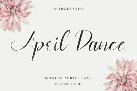 April Dance Font - Featured Image