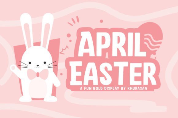April Easter Font - Featured Image
