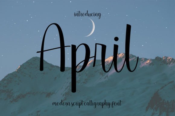 April Font - Featured Image