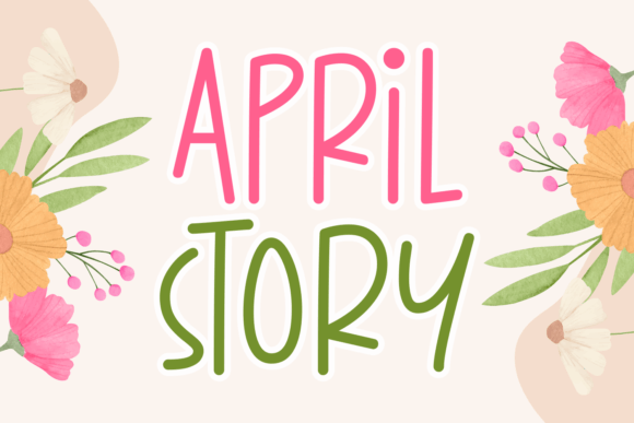 April Story Font - Featured Image