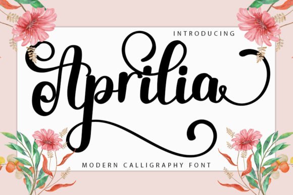 Aprilia Font - Featured Image