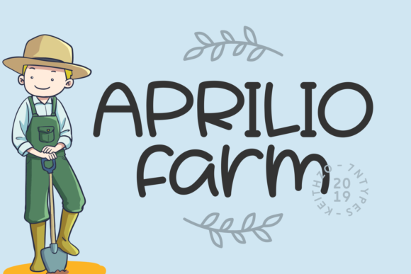 Aprilio Farm Font - Featured Image