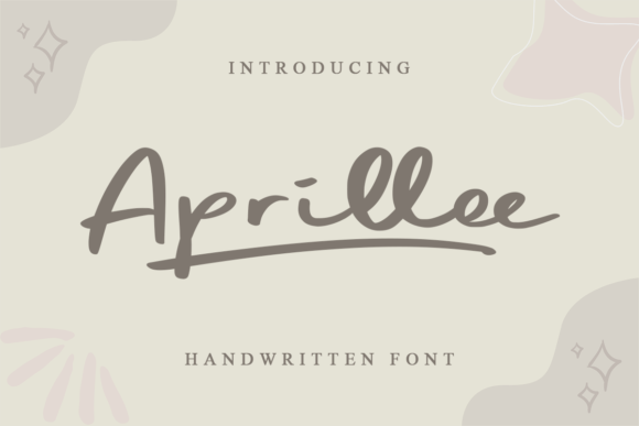 Aprillee Font - Featured Image