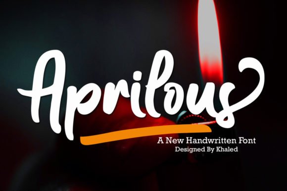 Aprilous Font - Featured Image