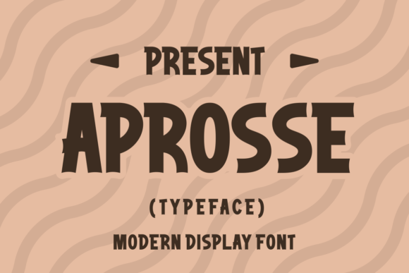 Aprosse Font - Featured Image