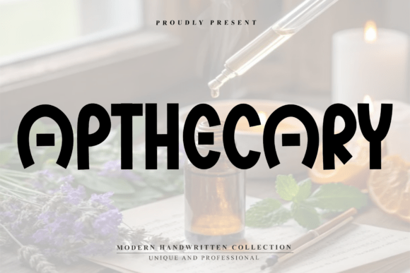 Apthecary Font - Featured Image
